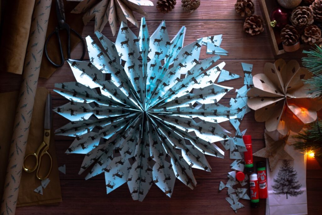 stea craciun handmade 1 4 idei pentru decorațiuni de Crăciun 2020
